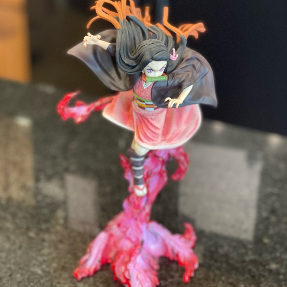 Bandai Figuarts Zero Nezuko Kamado Blood Demon Art Action Figure - Red